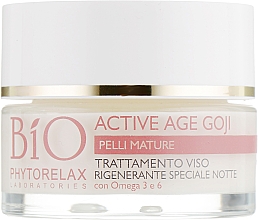 Koncentrat na noc do cery dojrzałej - Phytorelax Laboratories Active Age Goji Restorative Night Face Treatment — Zdjęcie N2