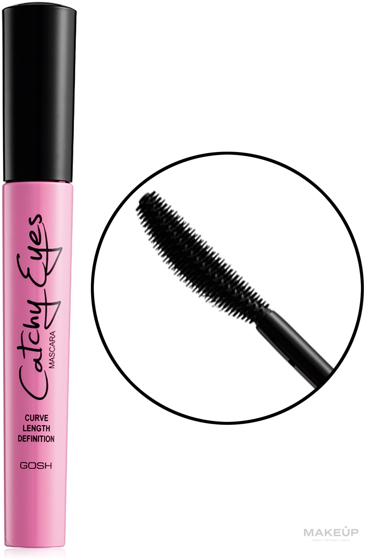 Wydłużający tusz do rzęs - Gosh Copenhagen Catchy Eyes Mascara — Zdjęcie Black