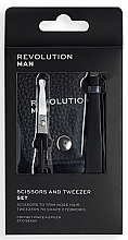 Kup Zestaw dla mężczyzn - Revolution Man Nose Scissors & Tweezer Set