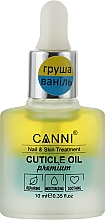 Olejek do skórek Gruszka i wanilia - Canni Cuticle Oil Premium — Zdjęcie N1