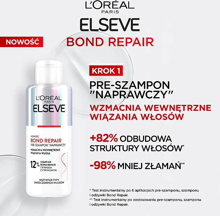 Pre-szampon naprawczy - L'Oréal Paris Elseve Bond Repair Pre-Shampoo — Zdjęcie N7