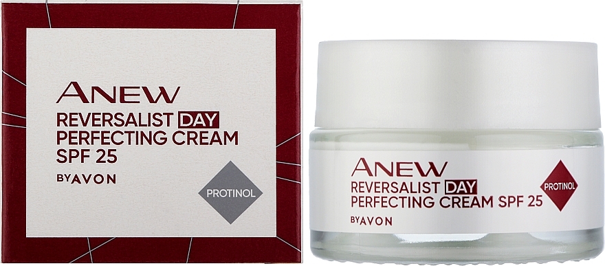 PRZECENA! Rewitalizujący krem do twarzy na dzień - Avon Anew Reversalist Day With Protinol Cream SPF 25 * — Zdjęcie N2