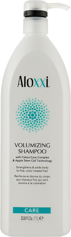 Szampon zwiększający objętość - Aloxxi Volumizing Shampoo — Zdjęcie N3