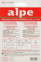 Plaster w rolce, 2,5 cm x 4,5 m - Alpe — Zdjęcie N2