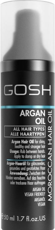 Marokański olejek do włosów Olej arganowy - Gosh Copenhagen Argan Oil — Zdjęcie N1