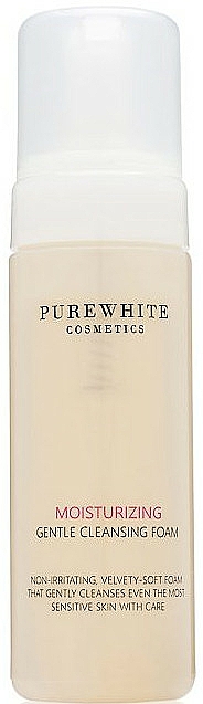 Nawilżająca pianka do mycia twarzy - Pure White Cosmetics Moisturizing Gentle Cleansing Foam — Zdjęcie N1