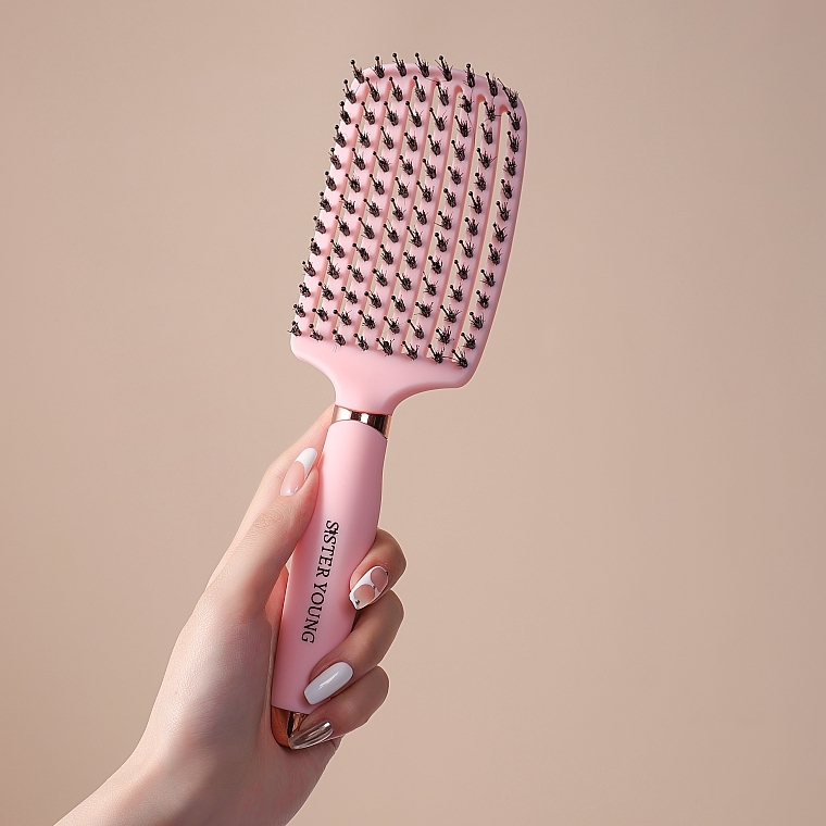 Szczotka do włosów Ovia Pink Bv - Sister Young Hair Brush — Zdjęcie N6