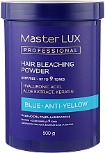 Kup Rozświetlacz do twarzy - Master LUX Professional Blue Hair Bleaching Powder