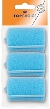 Lokówki miękkie, 40 mm, niebieskie - Top Choice — Zdjęcie N1