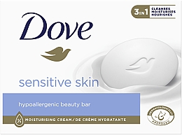 Kremowe mydło 3 w 1 - Dove Sensitive Skin Hypoallergenic — Zdjęcie N1