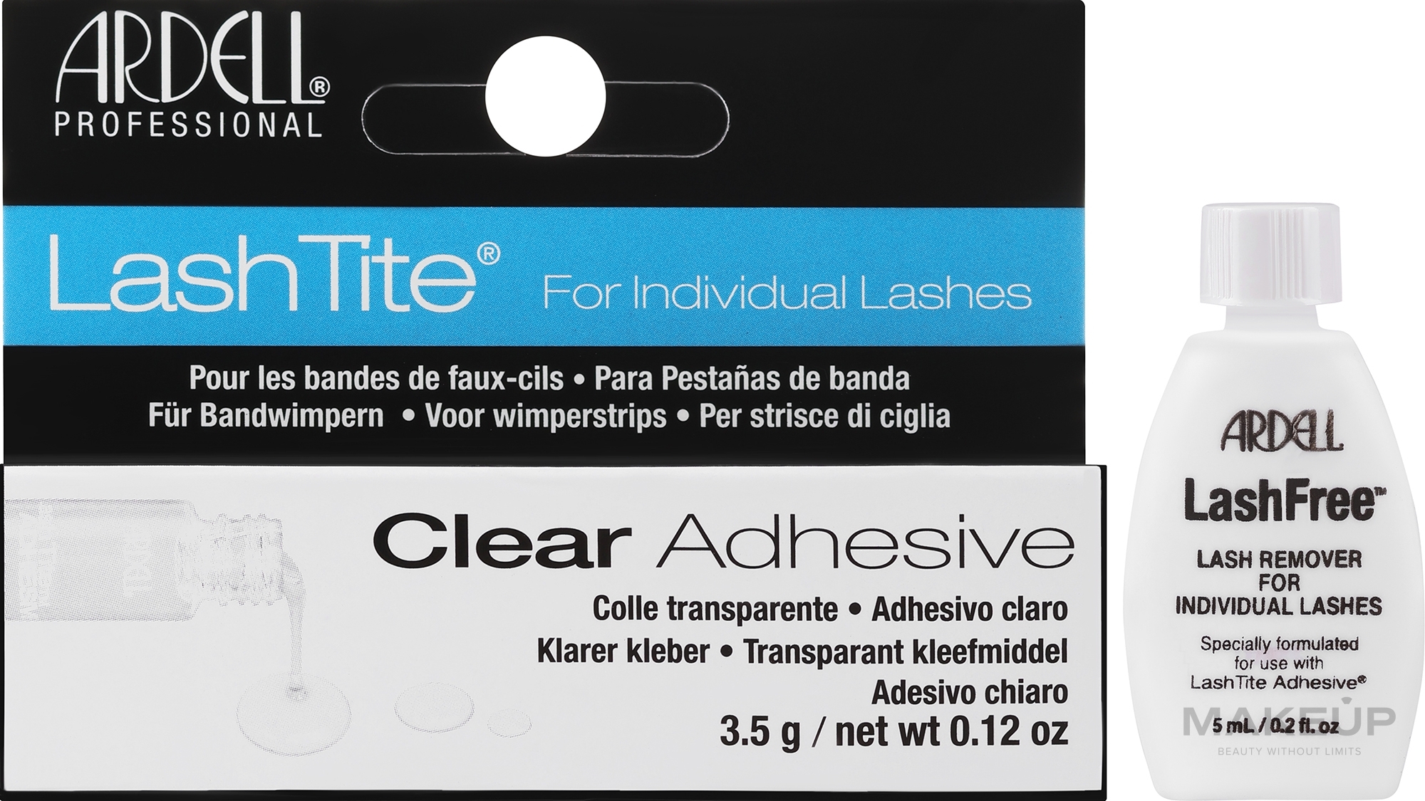 Klej do kępek rzęs - Ardell Lashtite Adhesive Clear  — Zdjęcie 3.5 g