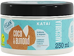 Kup Maska do włosów zniszczonych i suchych - Katai Vegan Therapy Coconut & Almond Cream 