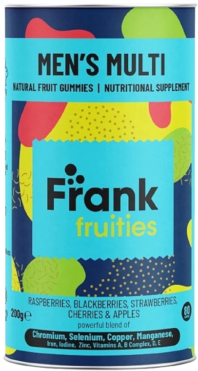 Suplement diety dla mężczyzn - Frank Fruities Men's Multi Natural Fruit Gummies  — Zdjęcie N1