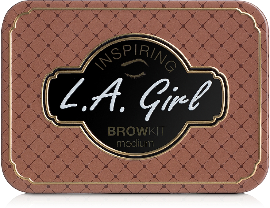 Zestaw do brwi - L.A. Girl Inspiring Brow Kit — Zdjęcie N2