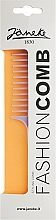 Grzebień 82826 z rączką, fioletowy - Janeke Fashion Comb For Gel Application Lilac Fluo — Zdjęcie N2