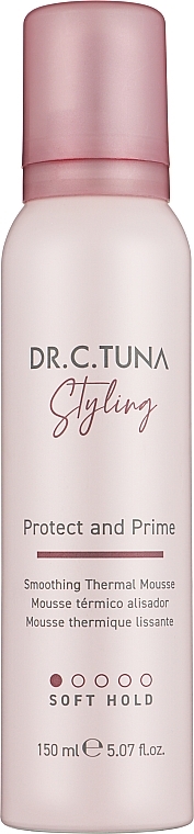 Pianka do stylizacji włosów chroniąca przed wysoką temperaturą - Farmasi Dr.C.Tuna Styling Protect and Prime — Zdjęcie N1