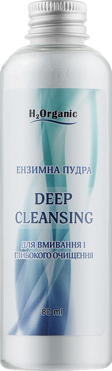 Puder enzymatyczny do mycia i głębokiego oczyszczania twarzy - H2Organic Deep Cleansing