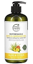 Kup Odświeżający żel pod prysznic i do kąpieli z aloesem i cytrusami - Petal Fresh Shower Gel