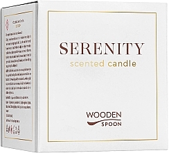 Świeca zapachowa - Wooden Spoon Serenity Natural Scented Soy Candle — Zdjęcie N2