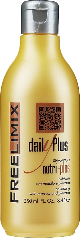 Odżywczy szampon do włosów - Freelimix Daily Plus Nutri-Plus Shampoo — Zdjęcie N1
