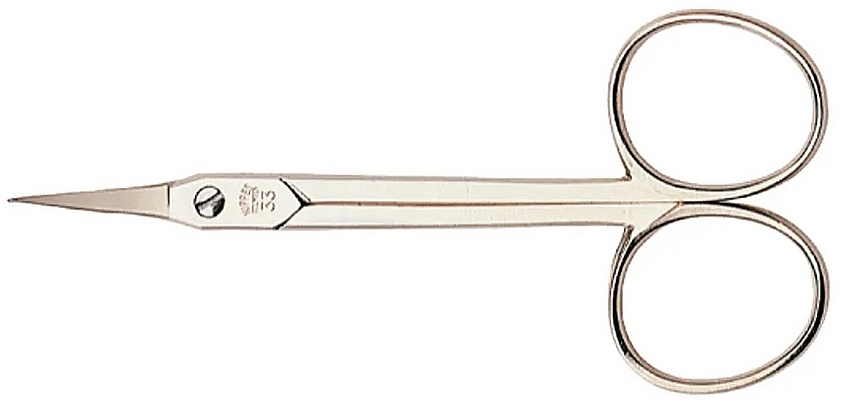 Nożyczki do skórek, 9 cm - Nippes Solingen Scissors N33G — Zdjęcie N1