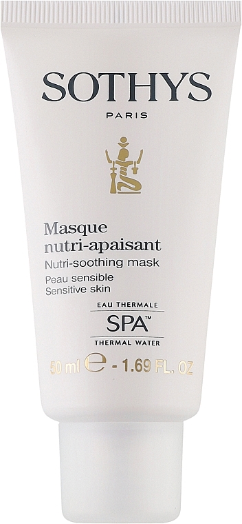 Zmiękczająca odżywcza maska do twarzy - Sothys Nutri-Soothing Mask — Zdjęcie N1