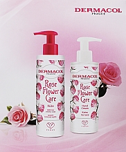 Zestaw - Dermacol Rose Flower (h/cr/150ml + cr/soap/250ml) — Zdjęcie N1