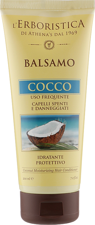 Odżywka do włosów z olejem kokosowym - Athena's Erboristica Cocco
