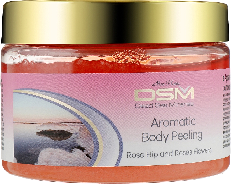 Peeling do ciała Aromat róży - Mon Platin DSM Moisturising Body Peeling Soap