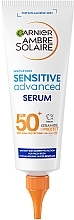 Serum przeciwsłoneczne do ciała - Garnier Ambre Solaire Sensitive Advanced Serum SPF50+ — Zdjęcie N1