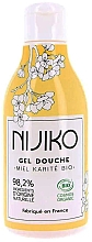 Kup Żel pod prysznic Miód i masło shea - Nijiko Organic Shower Gel Honey & Shea