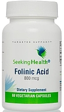 Kup Suplement diety Kwas foliowy w kapsułkach, 800 mcg - Seeking Health Folinic Acid 