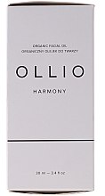 Kup Przeciwstarzeniowy olejek do twarzy - Ollio Harmony Organic Facial Oil