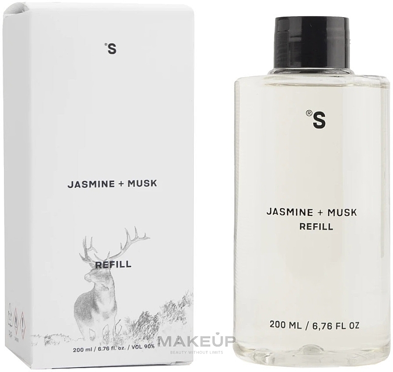 Wkład do dyfuzora zapachowego Jaśmin + piżmo - Sister's Aroma Jasmine + Musk Refill — Zdjęcie N3