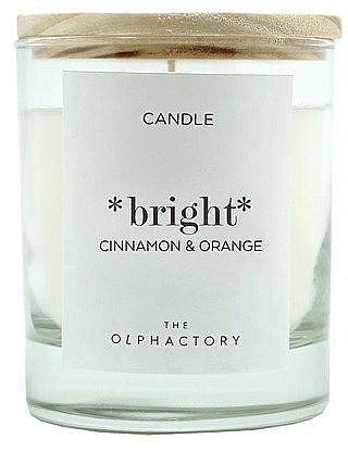 Świeca zapachowa - Ambientair Bright Orange & Cinnamon Candle — Zdjęcie N1