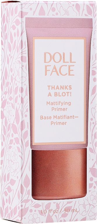 Matująca baza pod makijaż - Doll Face Thanks A Blot! Mattifying Primer — фото N2