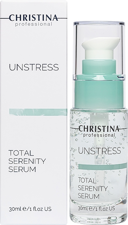 Kojące serum do twarzy - Christina Unstress Total Serenity Serum — Zdjęcie N2
