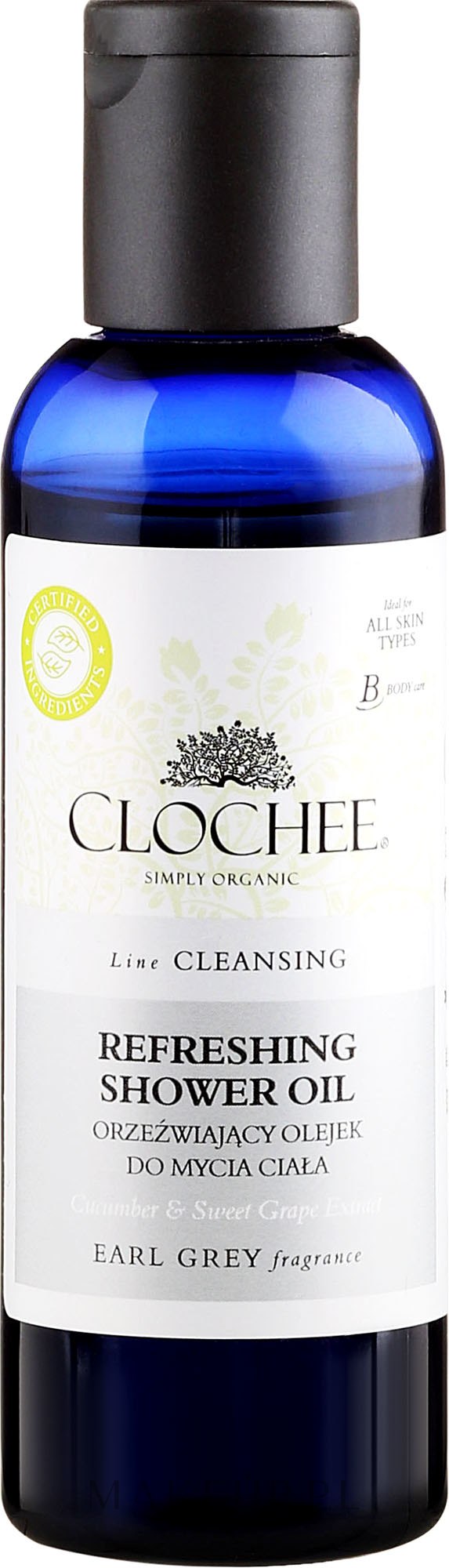 Orzeźwiający olejek do mycia ciała - Clochee Cleansing Refreshing Shower Oil — Zdjęcie 100 ml