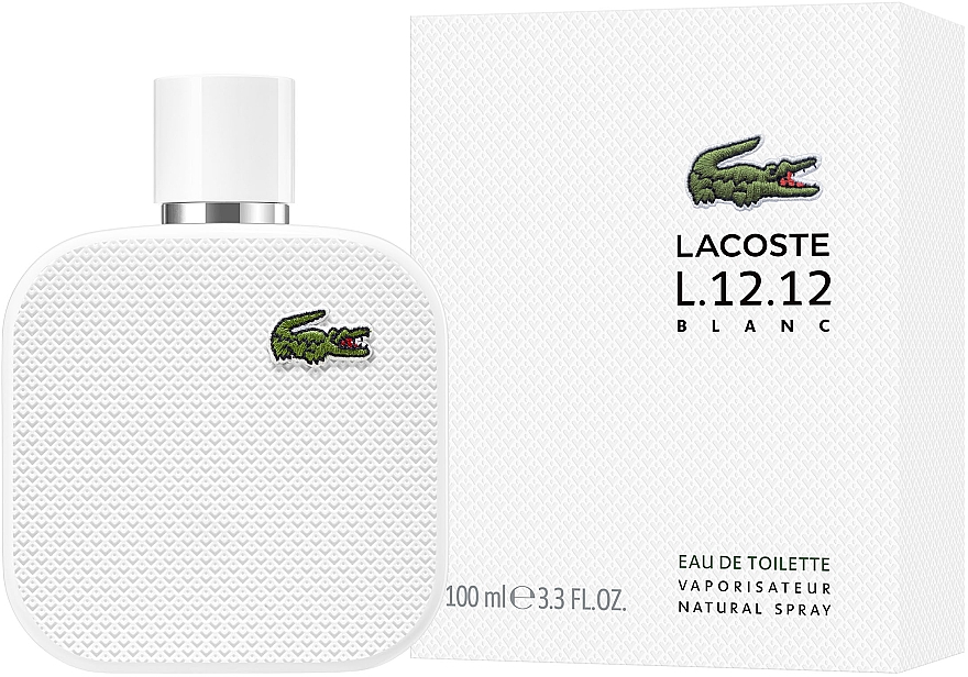Lacoste Eau de L.12.12 Blanc - Woda toaletowa — Zdjęcie N2