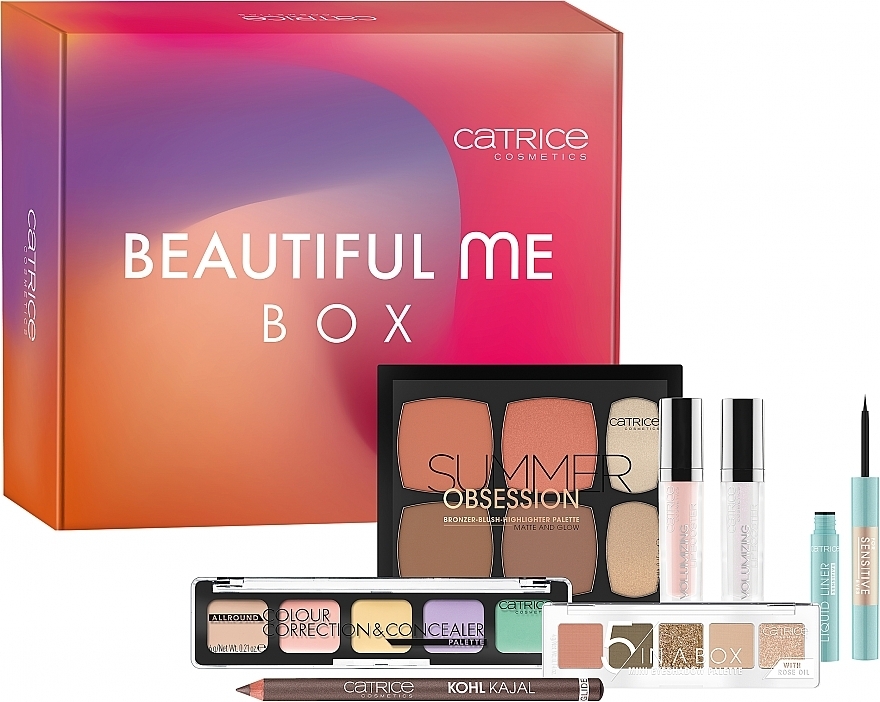 Zestaw, 7 produktów - Catrice Cosmetics Beautiful Me Box — Zdjęcie N1