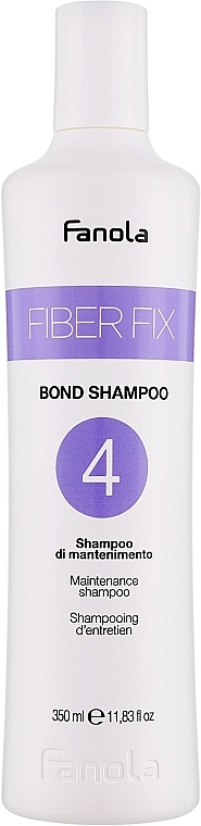 Szampon do włosów - Fanola Fiber Fix Maintenance Shampoo 4 — Zdjęcie N1
