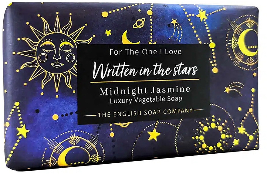 Mydło jaśminowe - The English Soap Company Occasions Collection Midnight Jasmine Written In The Stars Soap — Zdjęcie N1