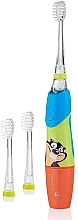 Kup Elektryczna szczoteczka do zębów Flashing Disko Lights 3-6 lat, niebieska - Brush-Baby KidzSonic Electric Toothbrush