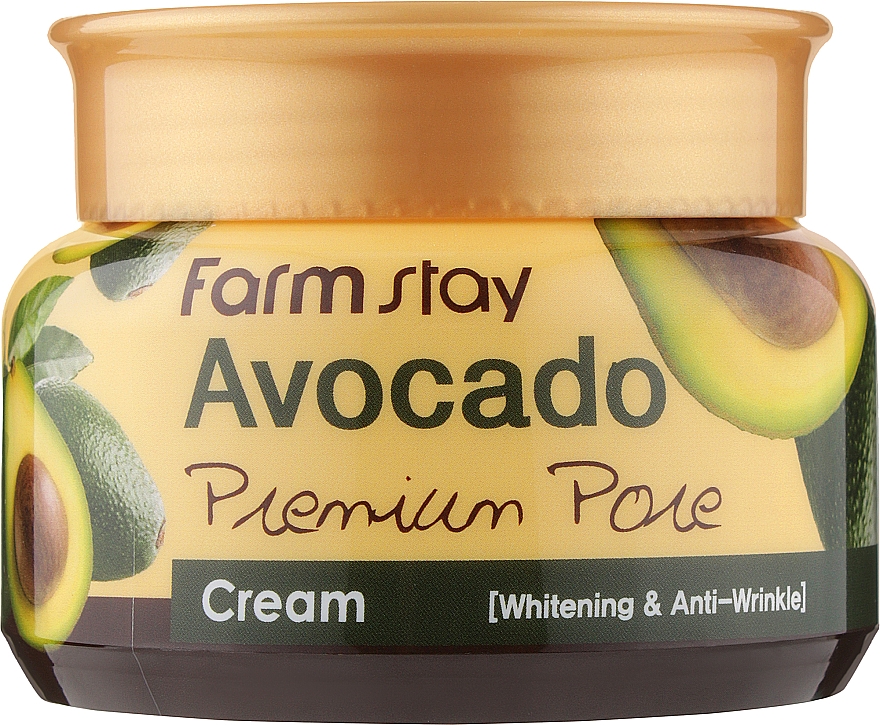 Rozjaśniający krem liftingujący z ekstraktem z awokado - FarmStay Avocado Premium Pore Cream
