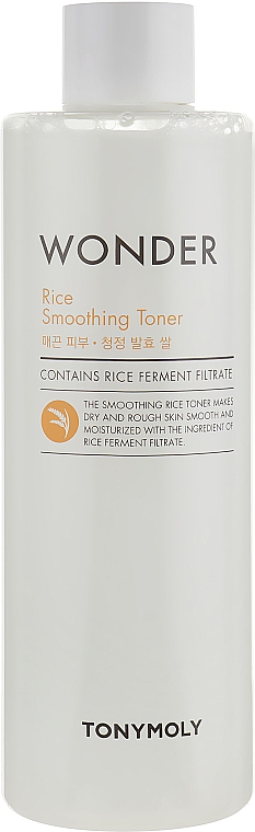 Wygładzający toner do twarzy z ekstraktem ryżowym - Tony Moly Wonder Rice Smoothing Toner