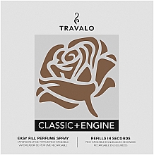 Kup Zestaw atomizerów na perfumy - Travalo Classic HD Silver Set (atomiser/2x5ml + case)
