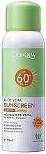 Spray przeciwsłoneczny do twarzy z ekstraktem z aloesu - Bioaqua Aloe Vera Sunscreen Repair Spray SPF60+ — Zdjęcie N1