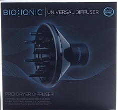 Dyfuzor do suszarki do włosów, czarny - Bio Ionic Universal Diffuser Black — Zdjęcie N3