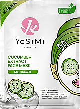 Kup Maseczka w płachcie z ekstraktem z ogórka - YeSiMi Cucumber Extract Face Mask