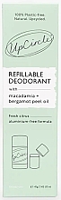 Naturalny dezodorant - UpCircle Refillable Deodorant with Macadamia + Bergamot  — Zdjęcie N2